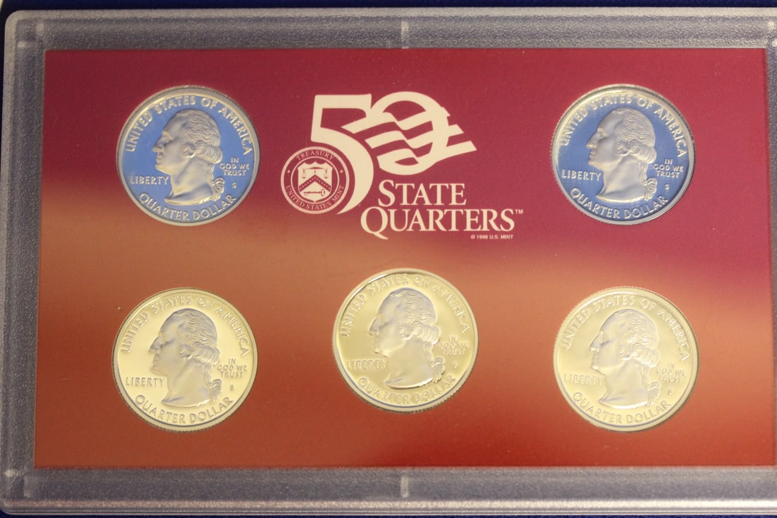 1999 US Mint Silver Proof Set - 5