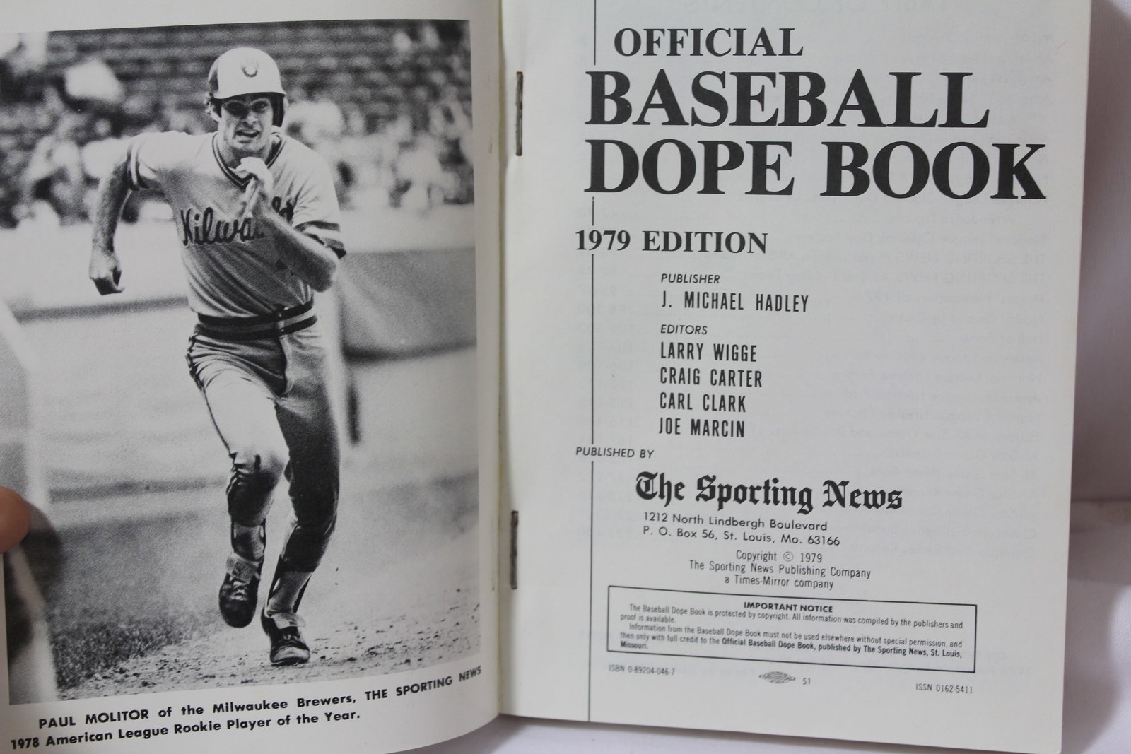 A Baseball Dope Book - 2