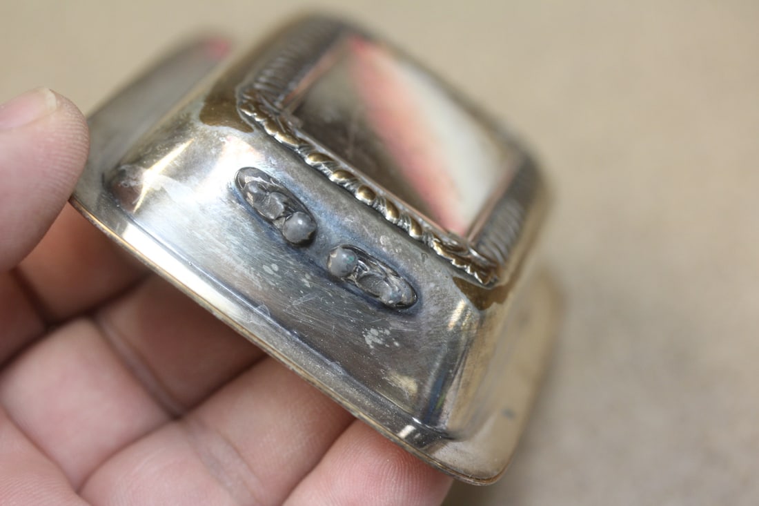 Small Silverplate Tray - 4