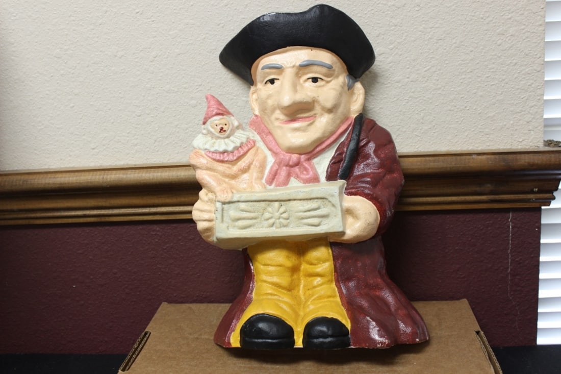 A Cast Iron Jaster?: 12" tall