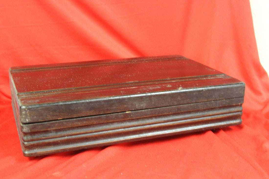 A Vintage Utensil Box: 15 1/2" long
