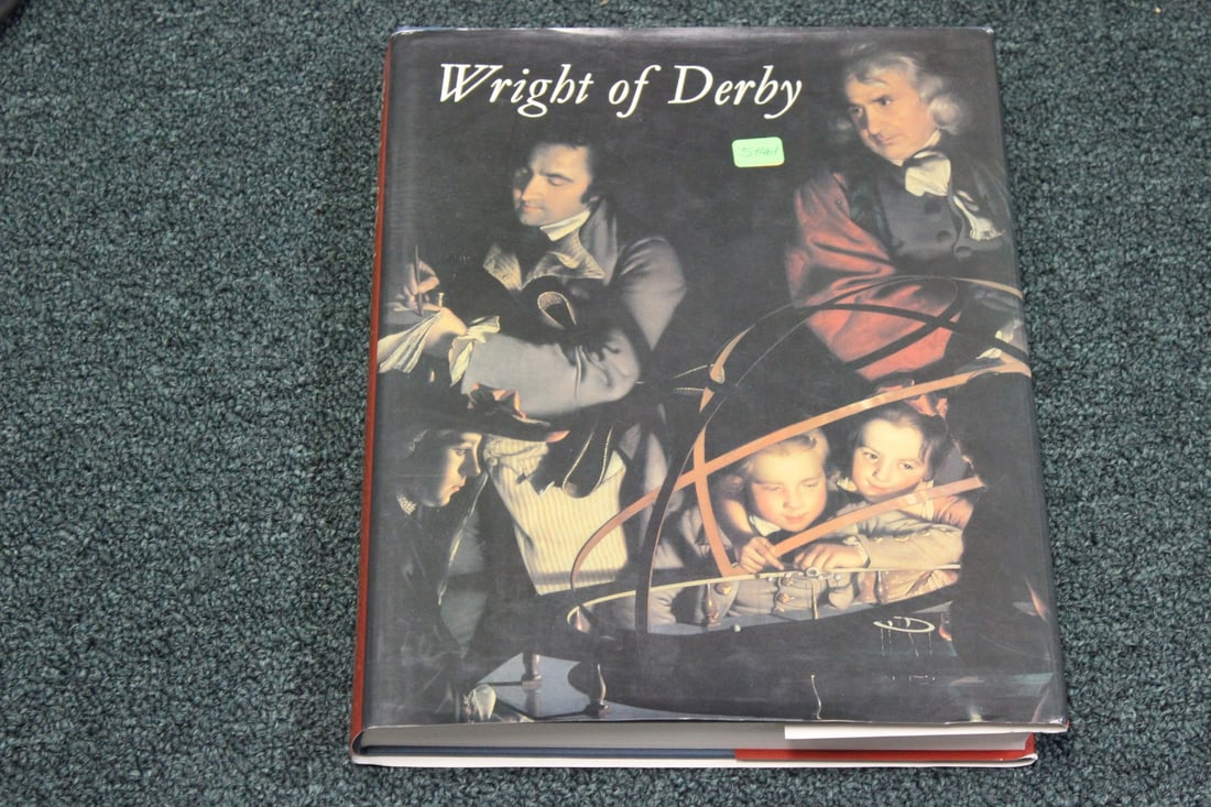 Book: Wright of Derby: hardcover book with dustjacket