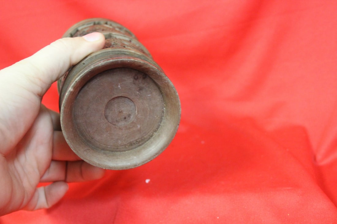 A Dragon Bamboo Brush Pot - 4