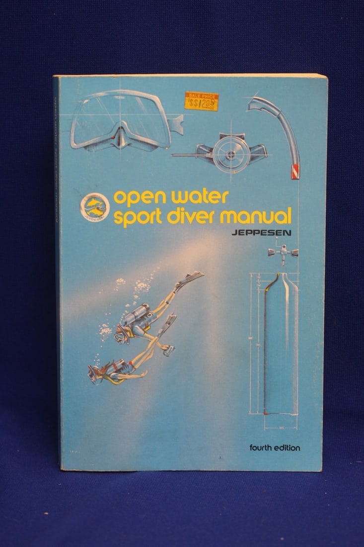 Softcover Book: Open Watersport Diver Manual: as shown