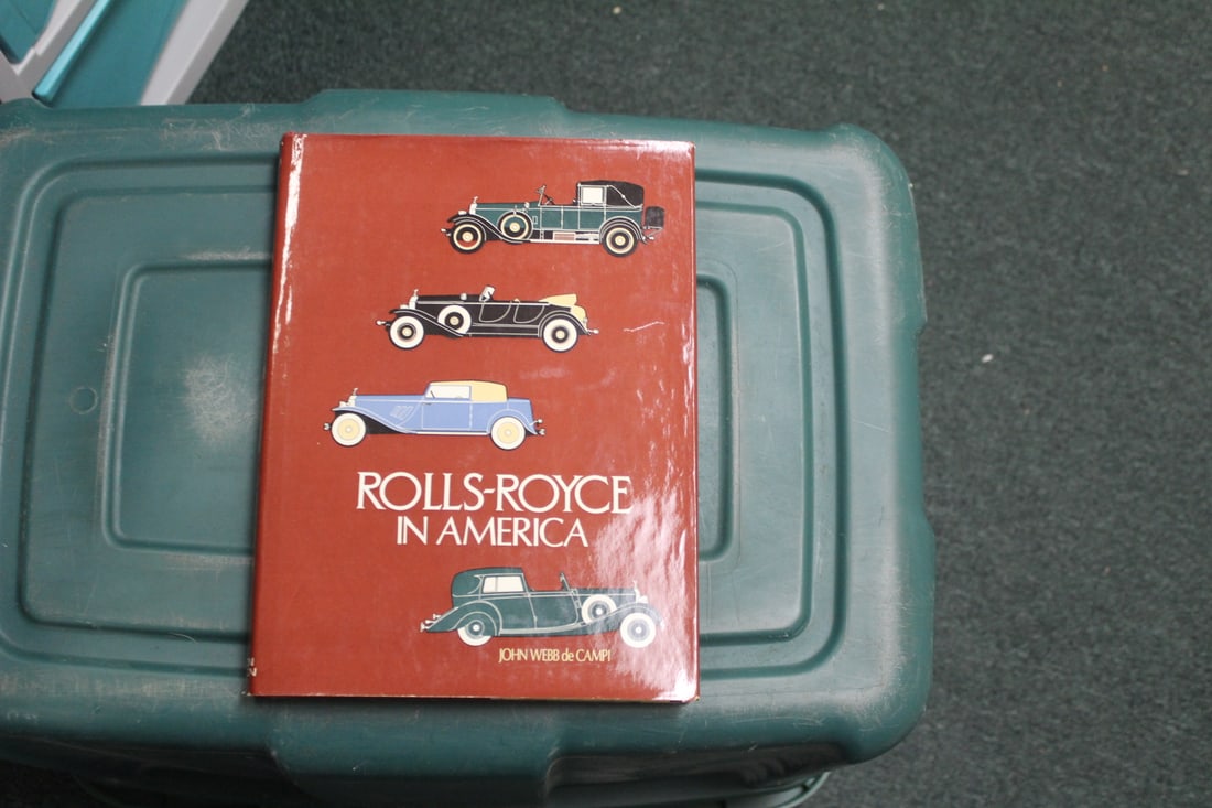 Hardcover Book: Rolls-Royce in America: as shown