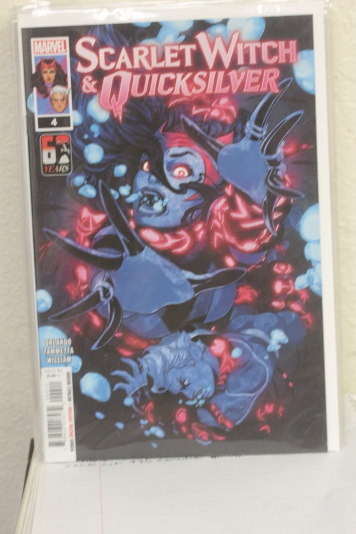 Scarlet Witch & Quicksilver Comic: as shown