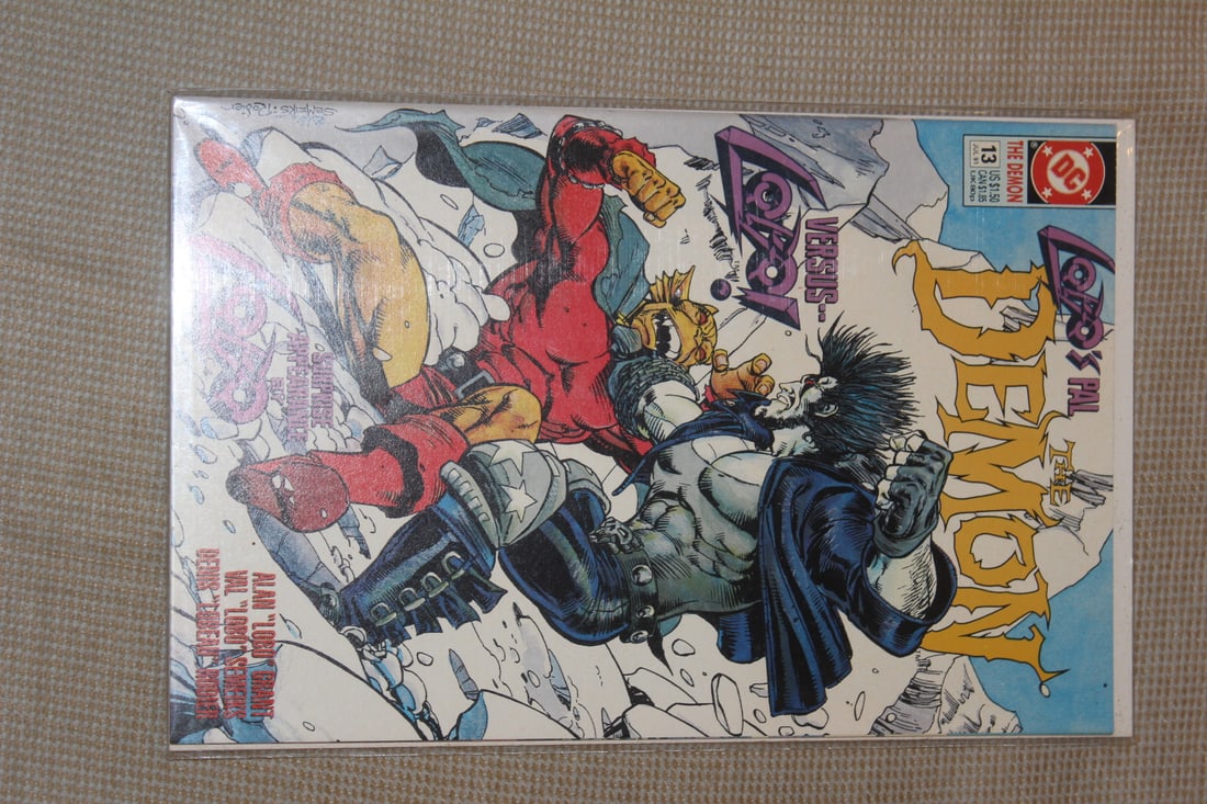 DC Comic the Demon: as shown