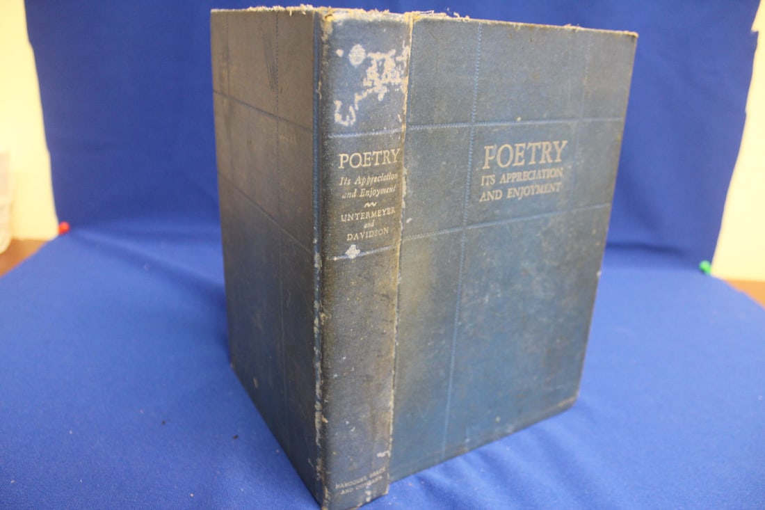 Book: Poetry, It's Applications and Enjoyment (1 of 8)