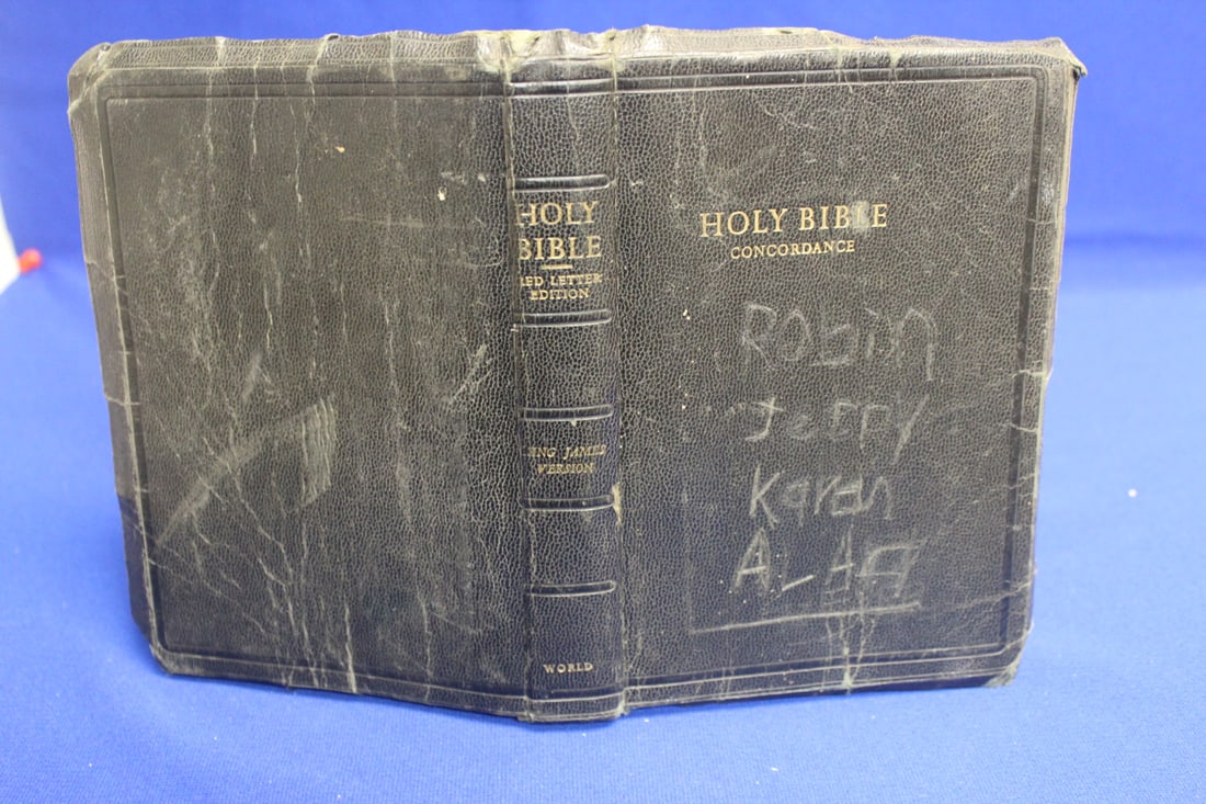 Holy Bible: as shown