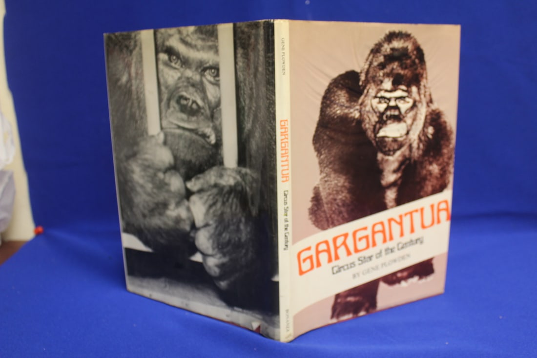 Hardcover Book: Gargantua, Circus Star: as shown