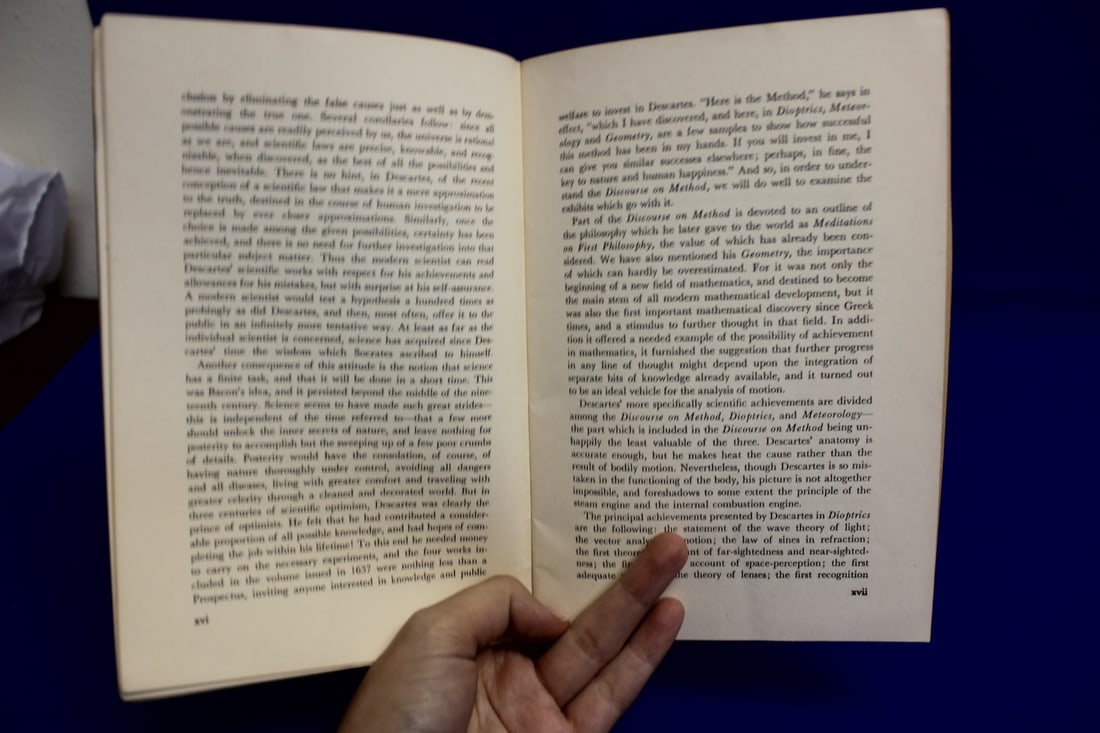 Softcover Book: Discourse on Methods - 5
