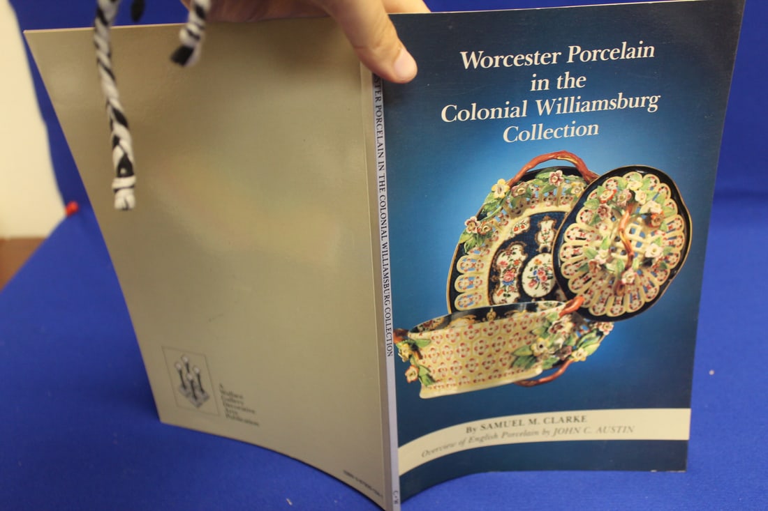 Soft Cover Book/Catalogue on Worcester Porcelain: as shown