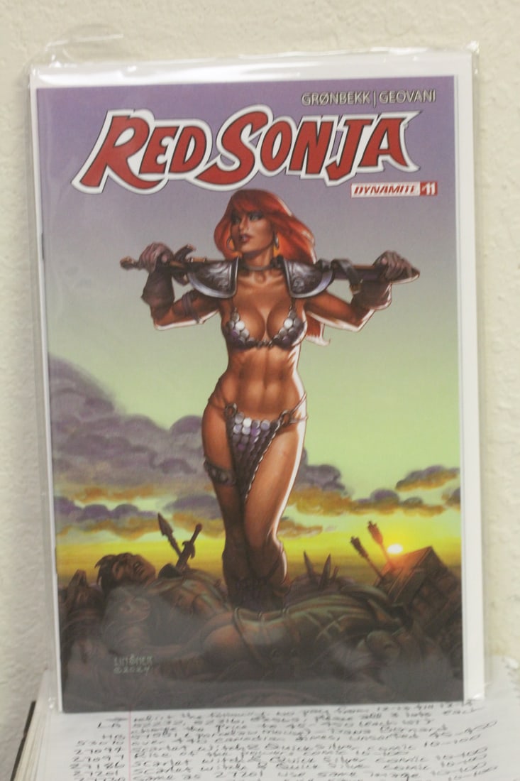 Red Sonja Comic: as shown