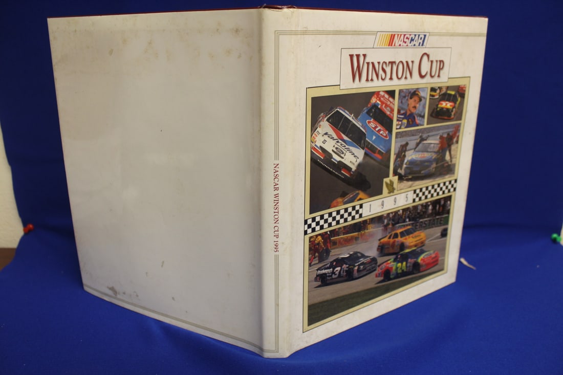 Hardcover Book: Nascar Winston Cup 1995: as shown