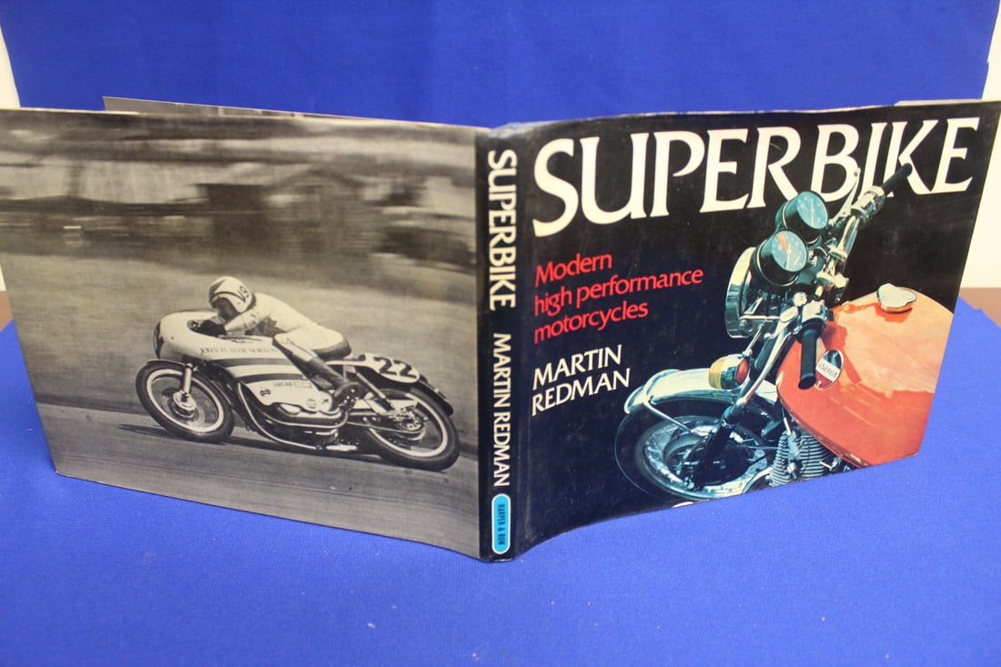 Hardcover Book: Superbike: as shown