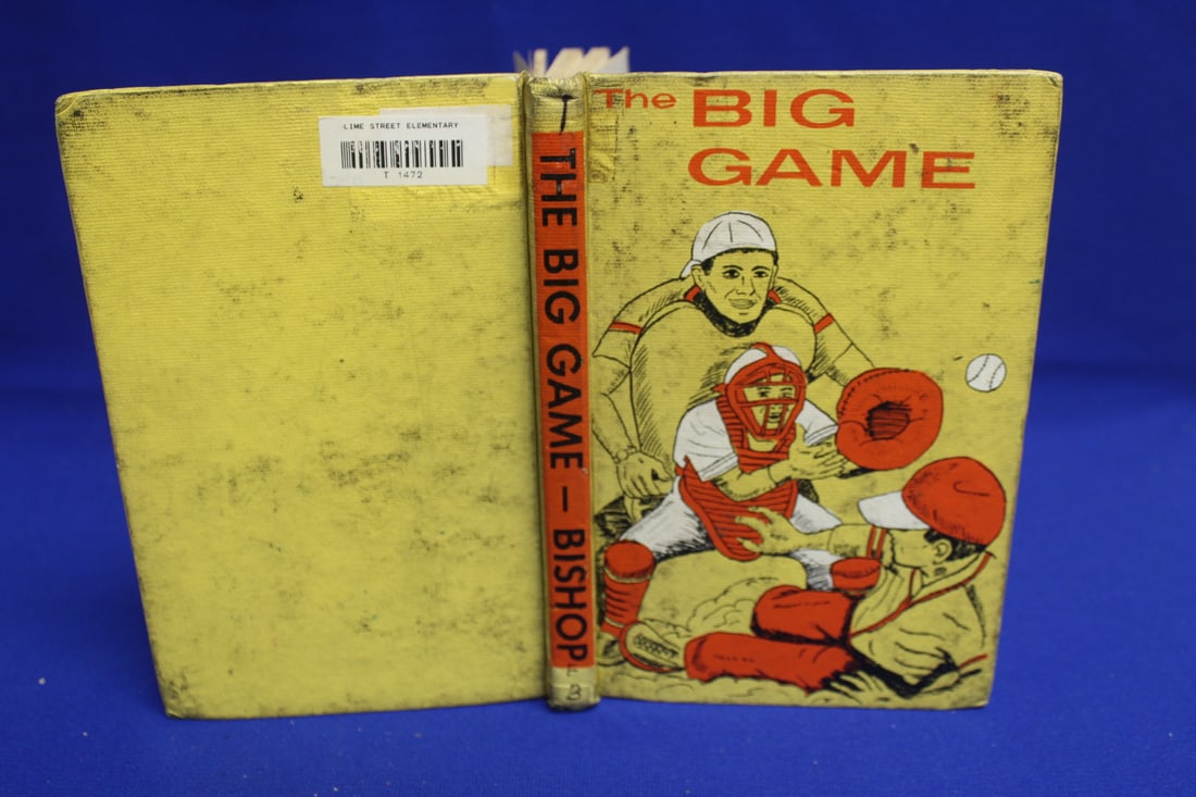 Hardcover Book: The Big Game: as shown