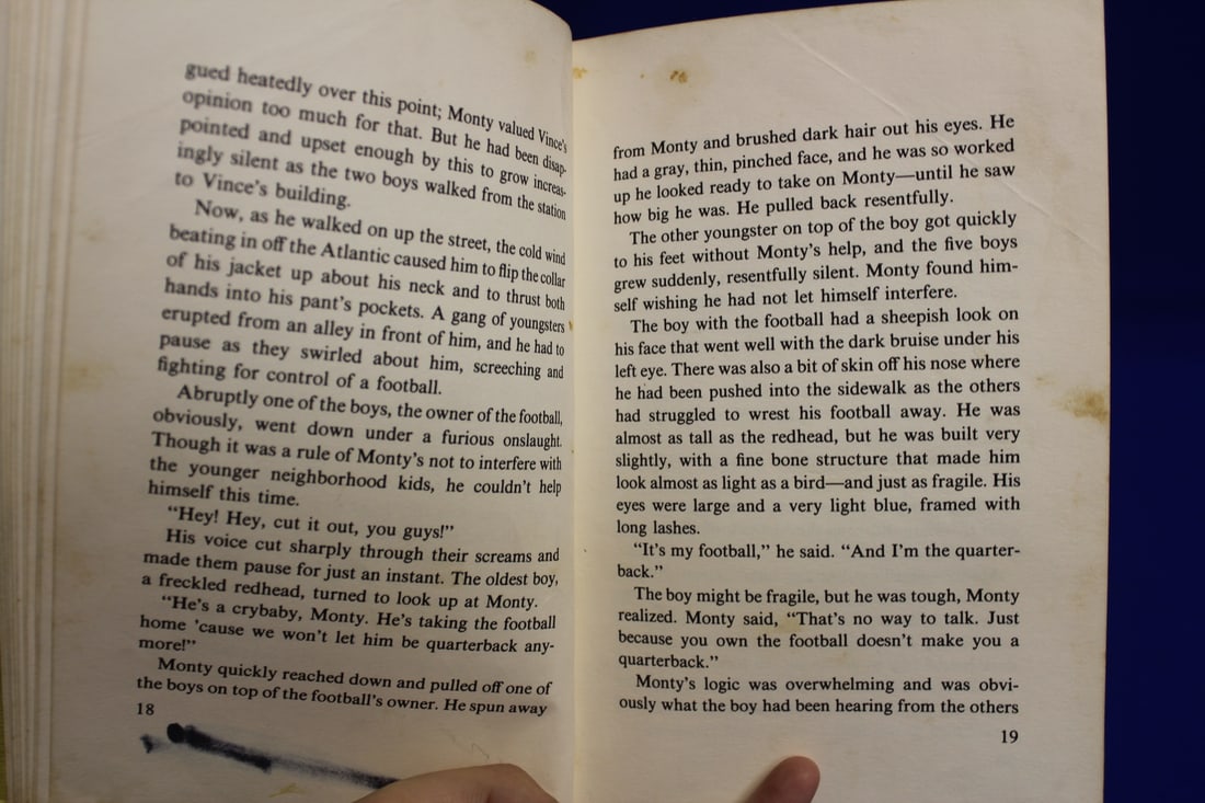 Hardcover Book: Blocking Back - 8