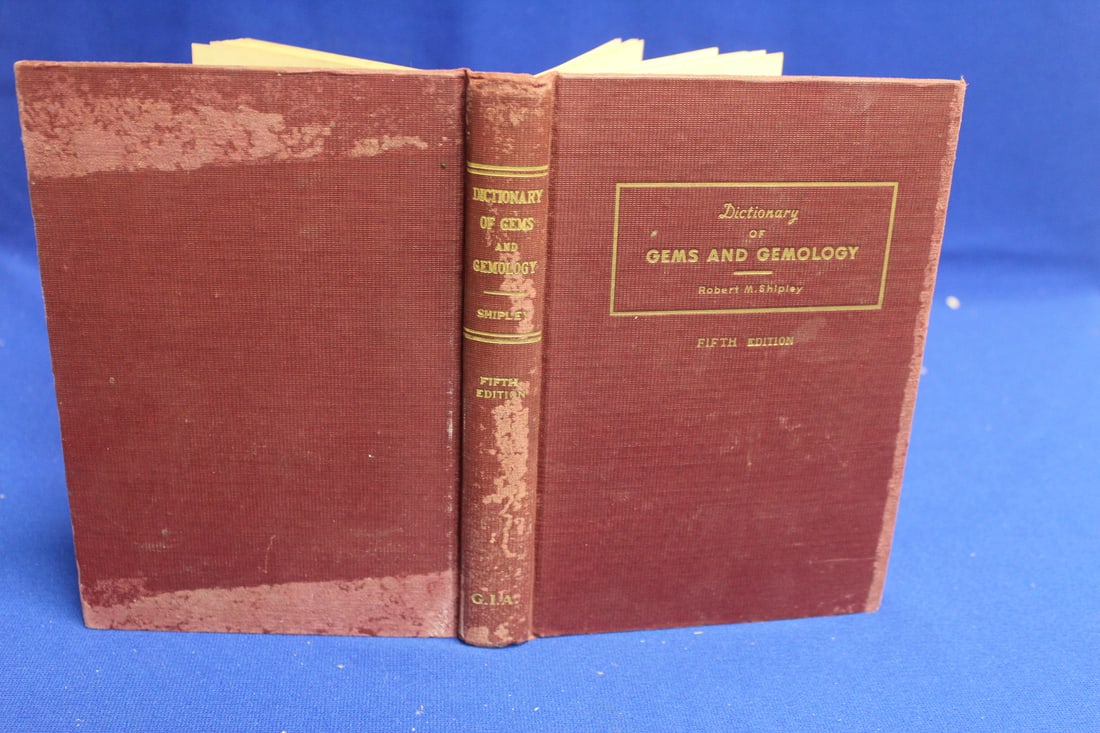 Hardcover Book: Dictionary of Gems and Gemology: as shown