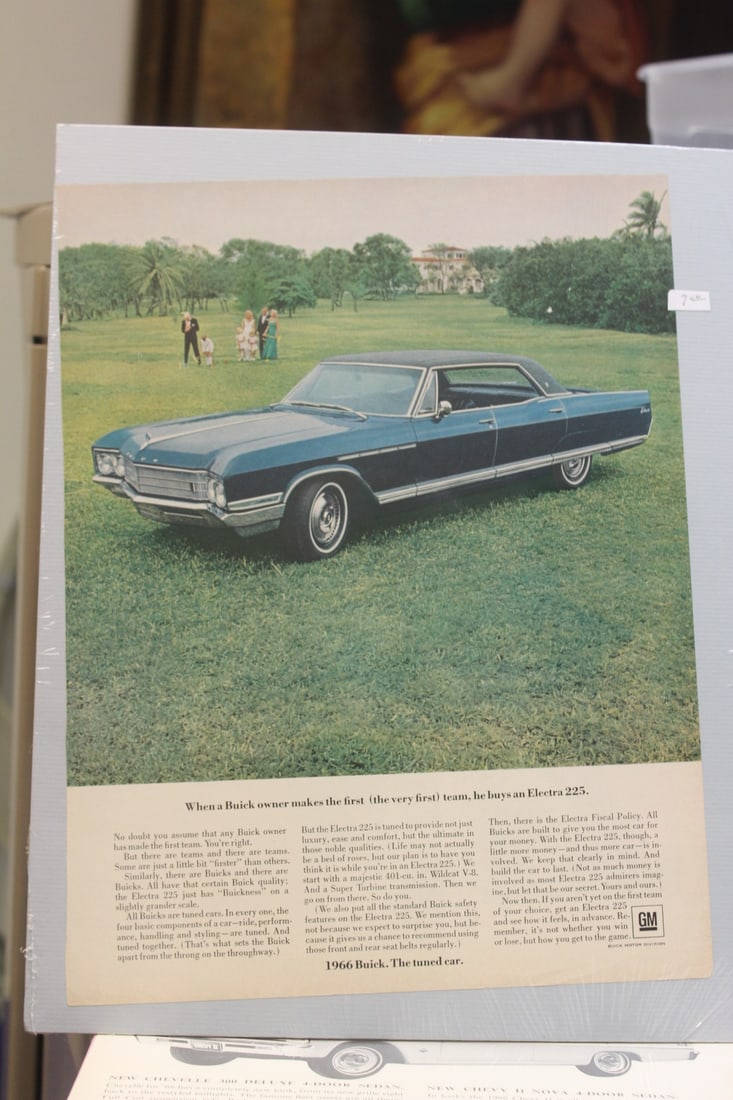 Buick Advertising: as shown