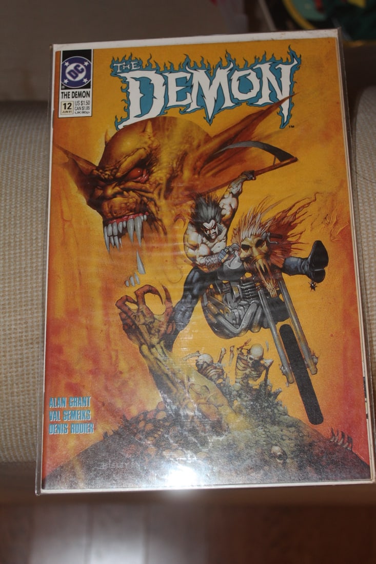 DC Comic the Demon: as shown