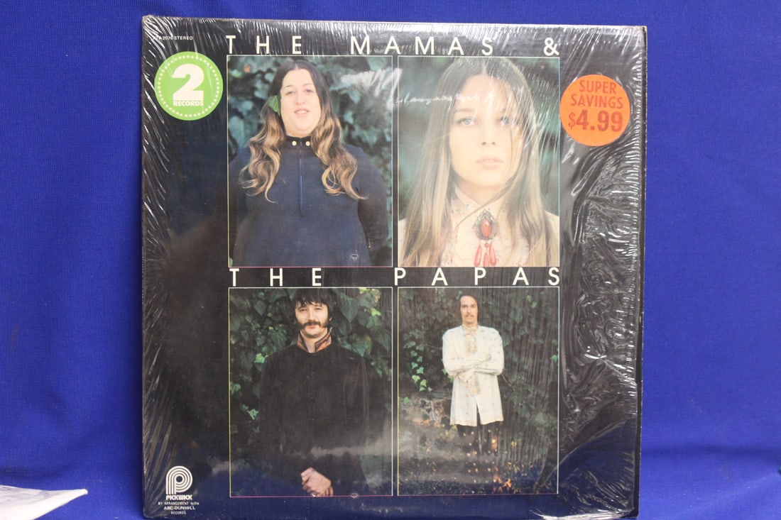The Mamas & The Papas Pickwick LP: as shown
