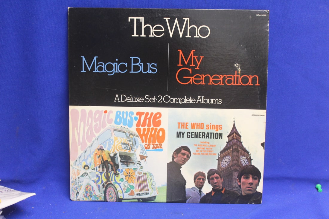 The Who LP - Magic Bus/My Generation: as shown