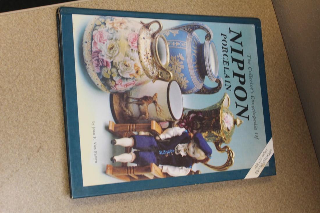 Hardcover Book: Nippon Porcelain: as shown