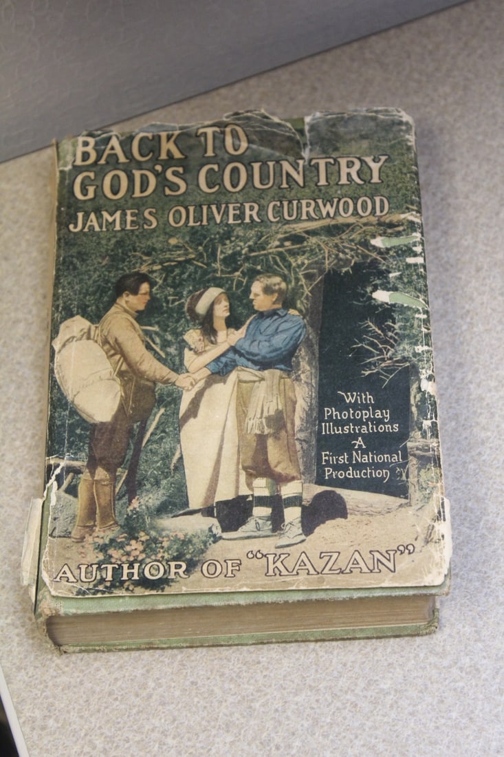 Hardcover Book: Back to God's Country - 1920 (1 of 5)