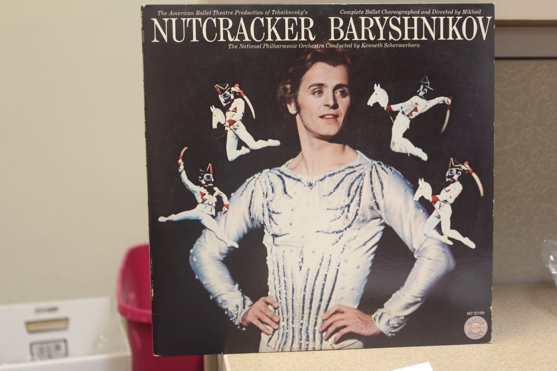 Nutcracker Boryshnikov 2 lp/album set: as shown