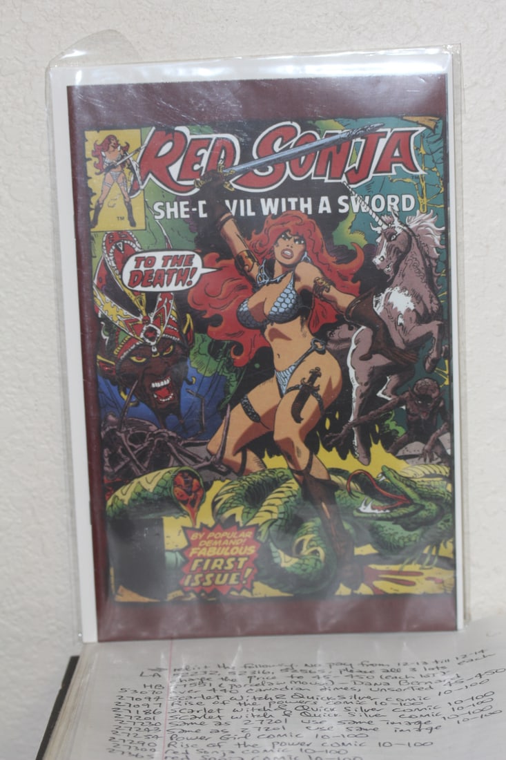 Red Sonja Comic: as shown