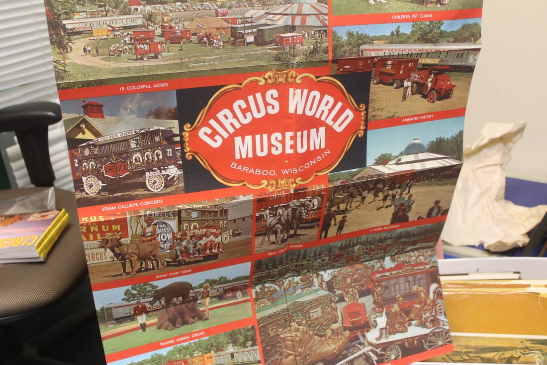 Circus World Museum Poster: folded