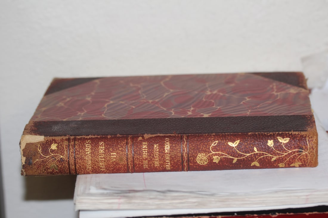 Stoddard's Lecture Volume VII. - 1898: part leather hardcover book