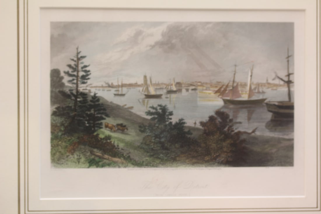 Antique Steel Engraving: unframed