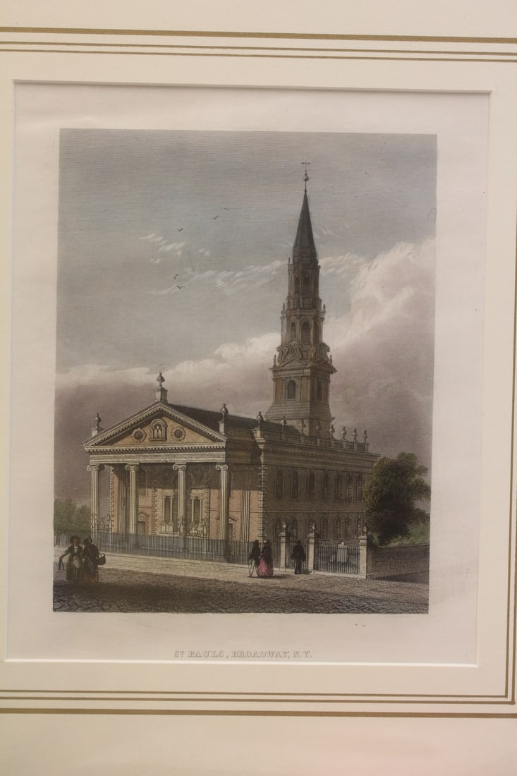 Antique Steel Engraving: unframed