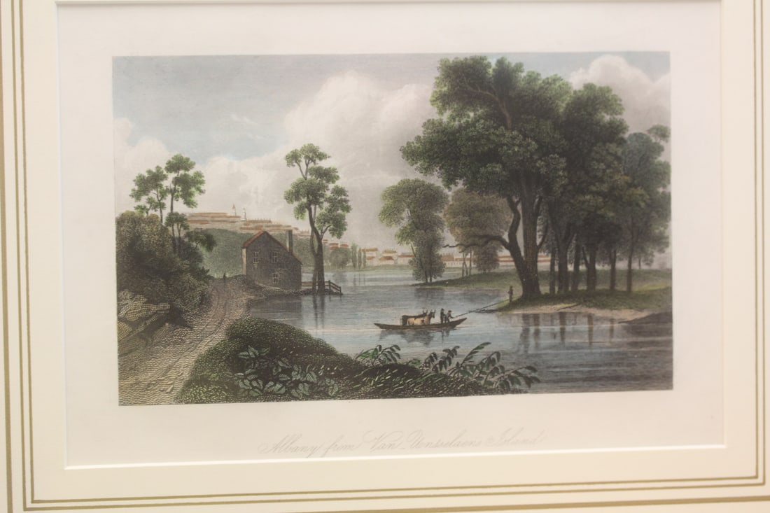 Antique Steel Engraving: unframed