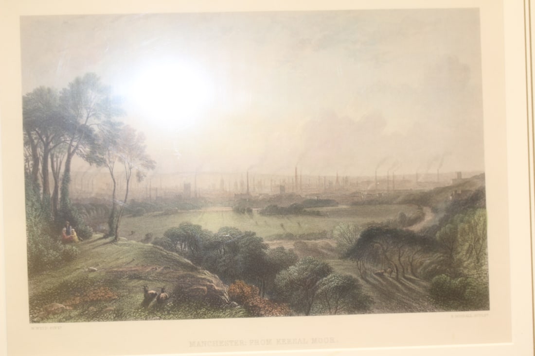 Antique Steel Engraving: unframed
