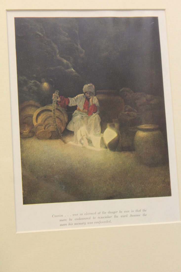 Maxifield Parrish Print: Arabian Nights - unframed