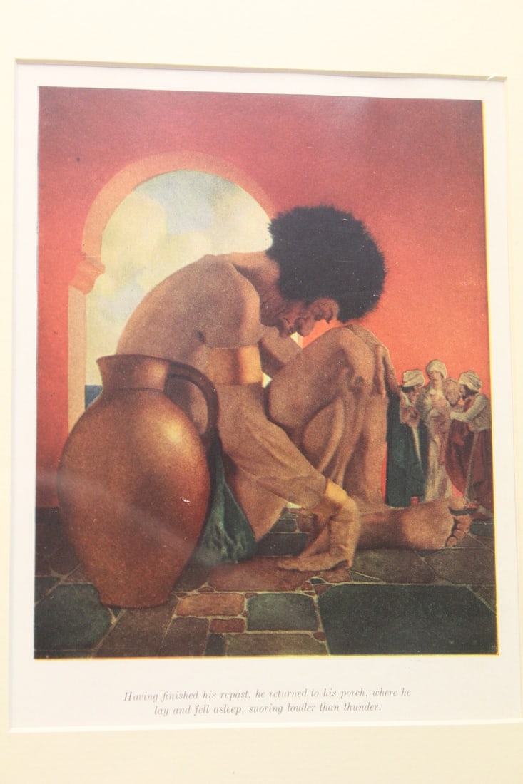 Maxifield Parrish Print: Arabian Nights - unframed