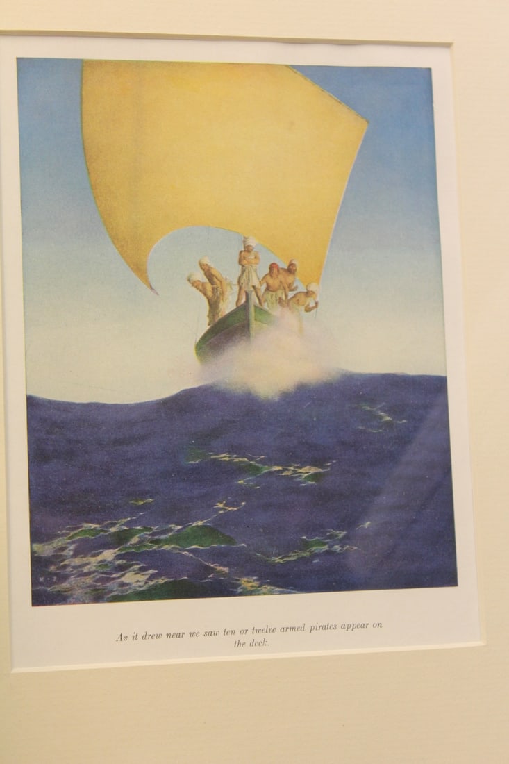 Maxifield Parrish Print: Arabian Nights - unframed