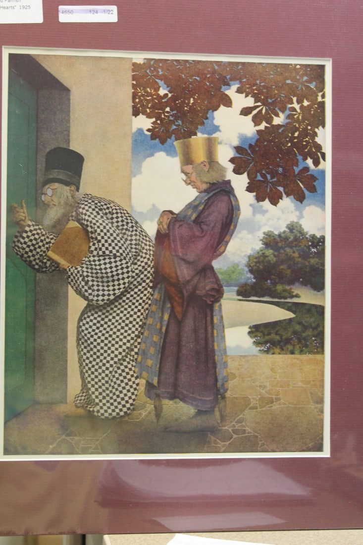 Maxifield Parrish Print: Krave of Hents - unframed