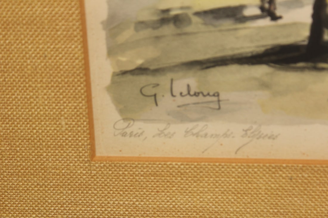 Signed Lithograph by Guy Lelong - 2