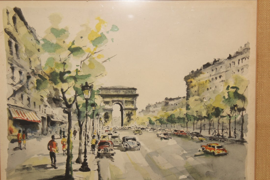 Signed Lithograph by Guy Lelong - 3