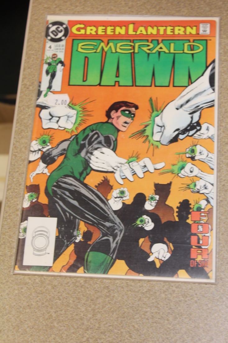 Green Lantern Comic: as shown