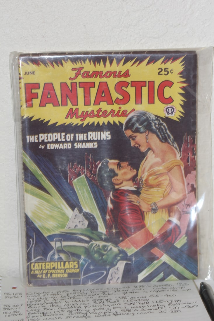 Famous Fantastic Mysteries Magazine: as shown