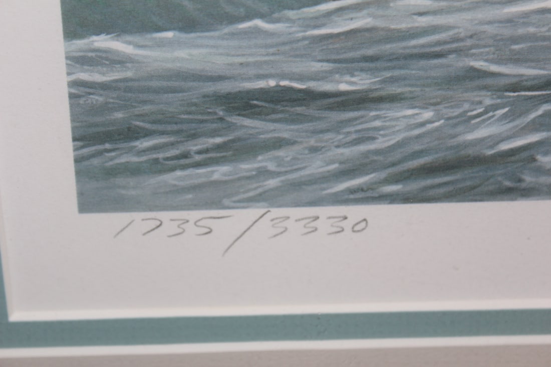 Signed Robert Bateman Geese Print - 5