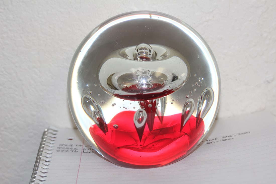 Art Glass Paperweight (1 of 5)