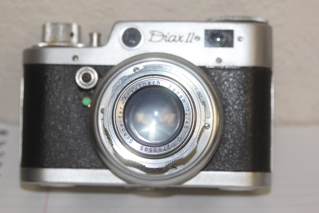 Diax II Rangefinder Camera: please note: not tested to see if works or not