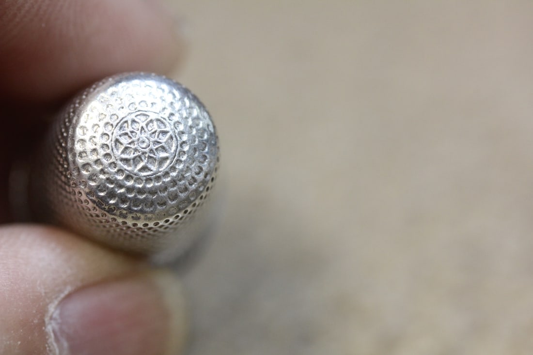 A Sterling Thimble - 2