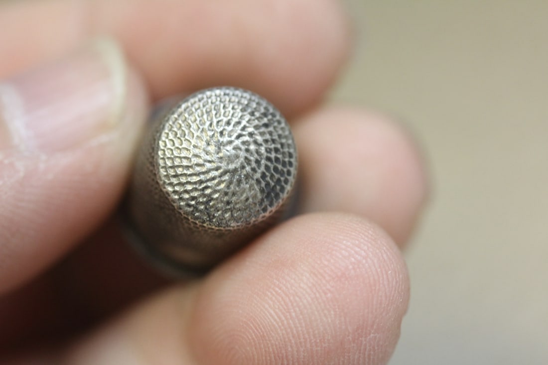 A Sterling Thimble - 3