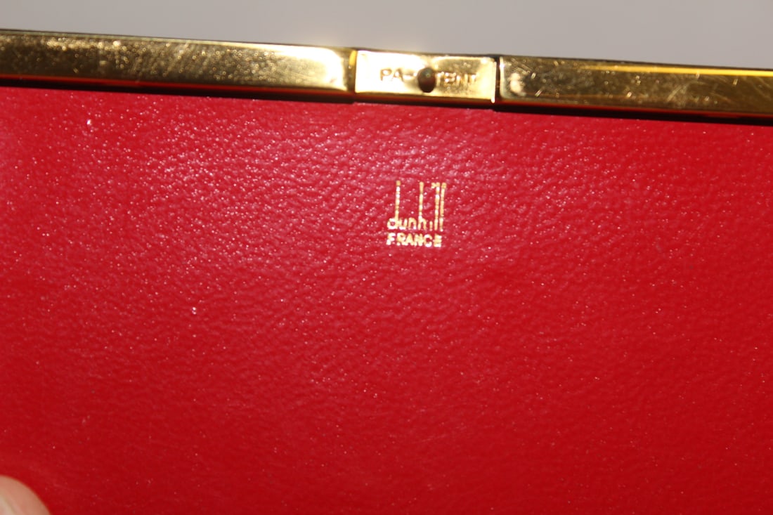 A Dunhill Leather Case - 2
